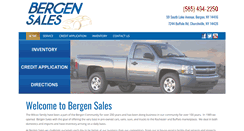 Desktop Screenshot of bergensales.com